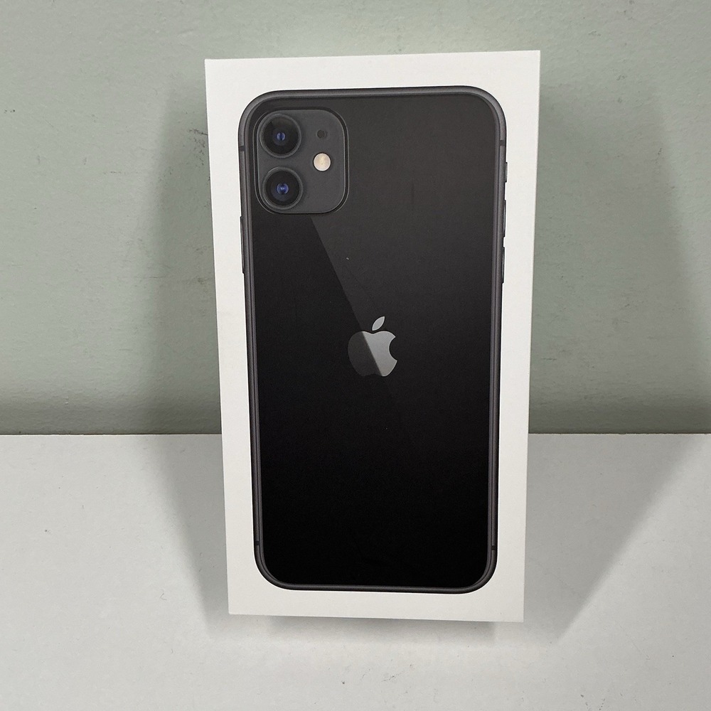 iPhone 11 64GB Apple Black‎ EMPTY  BOX ONLY!!